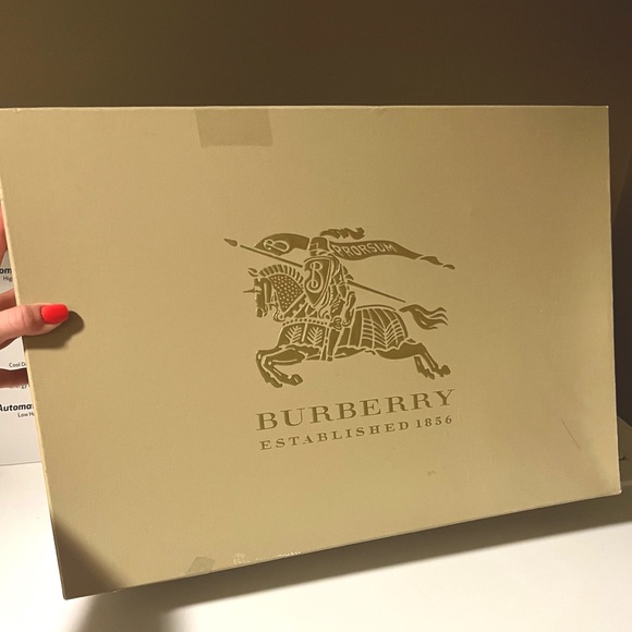 Burberry Rubber Plaid Print Rainboots - Picture 5 of 10